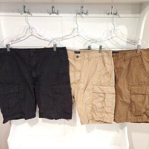 SOLD | Levi’s Men’s Carrier Cargo Shorts (Lot of 3) + Levi's Reversible Belt